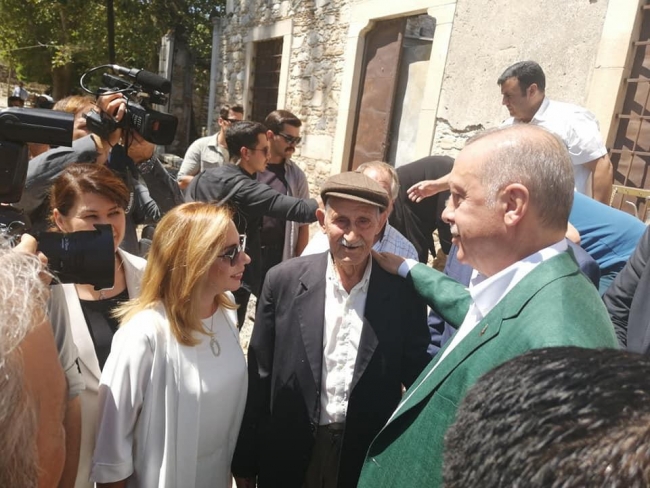 Cumhurbaşkanı Erdoğan, Stratonikeia Antik Kenti'ni ziyaret etti